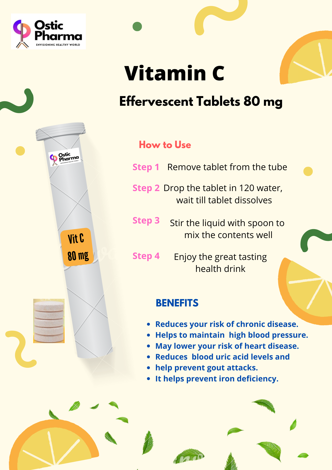 Vitamin C Effer Tablet 80 Mg