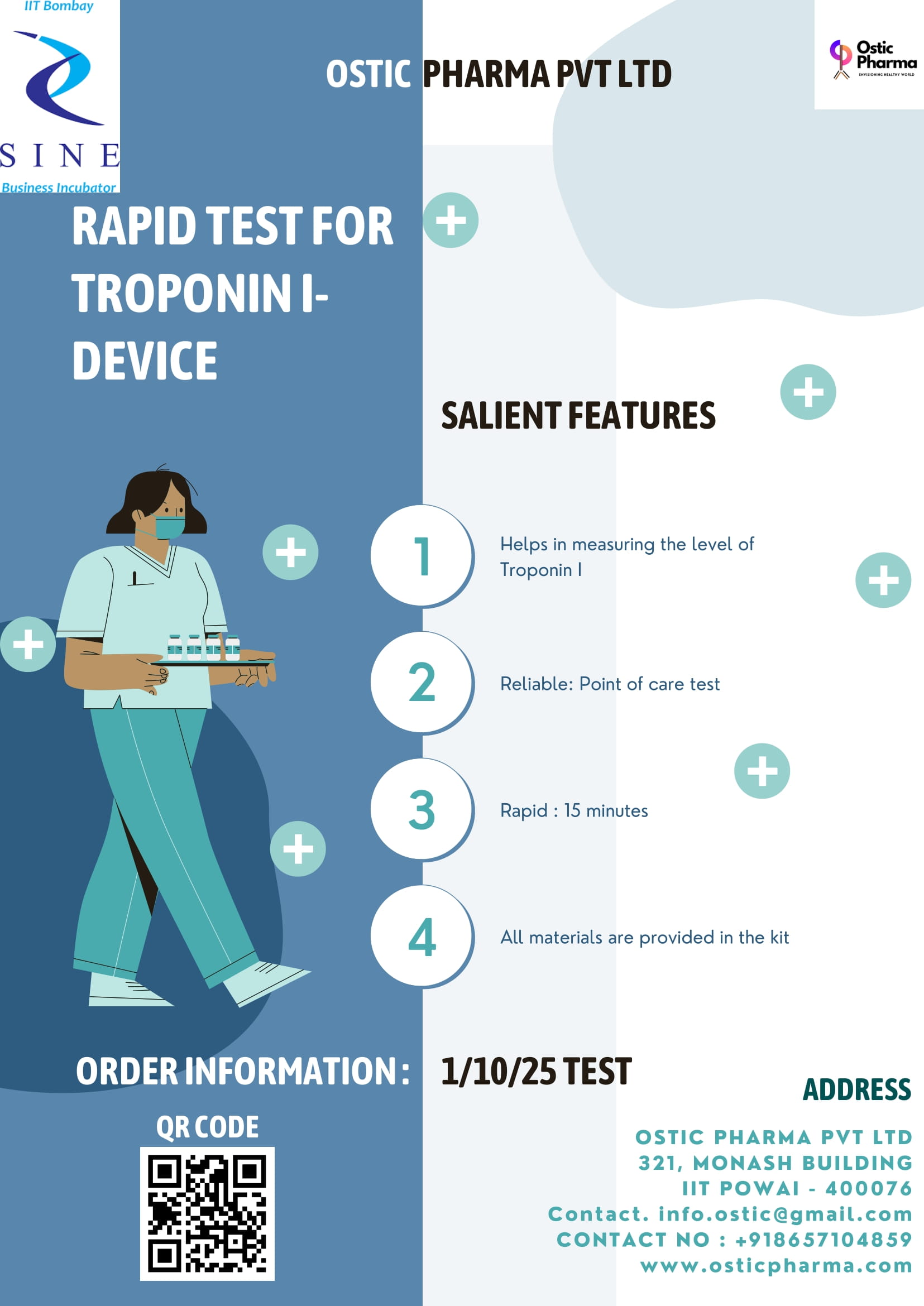 RAPID TEST FOR TROPONIN I-DEVICE
